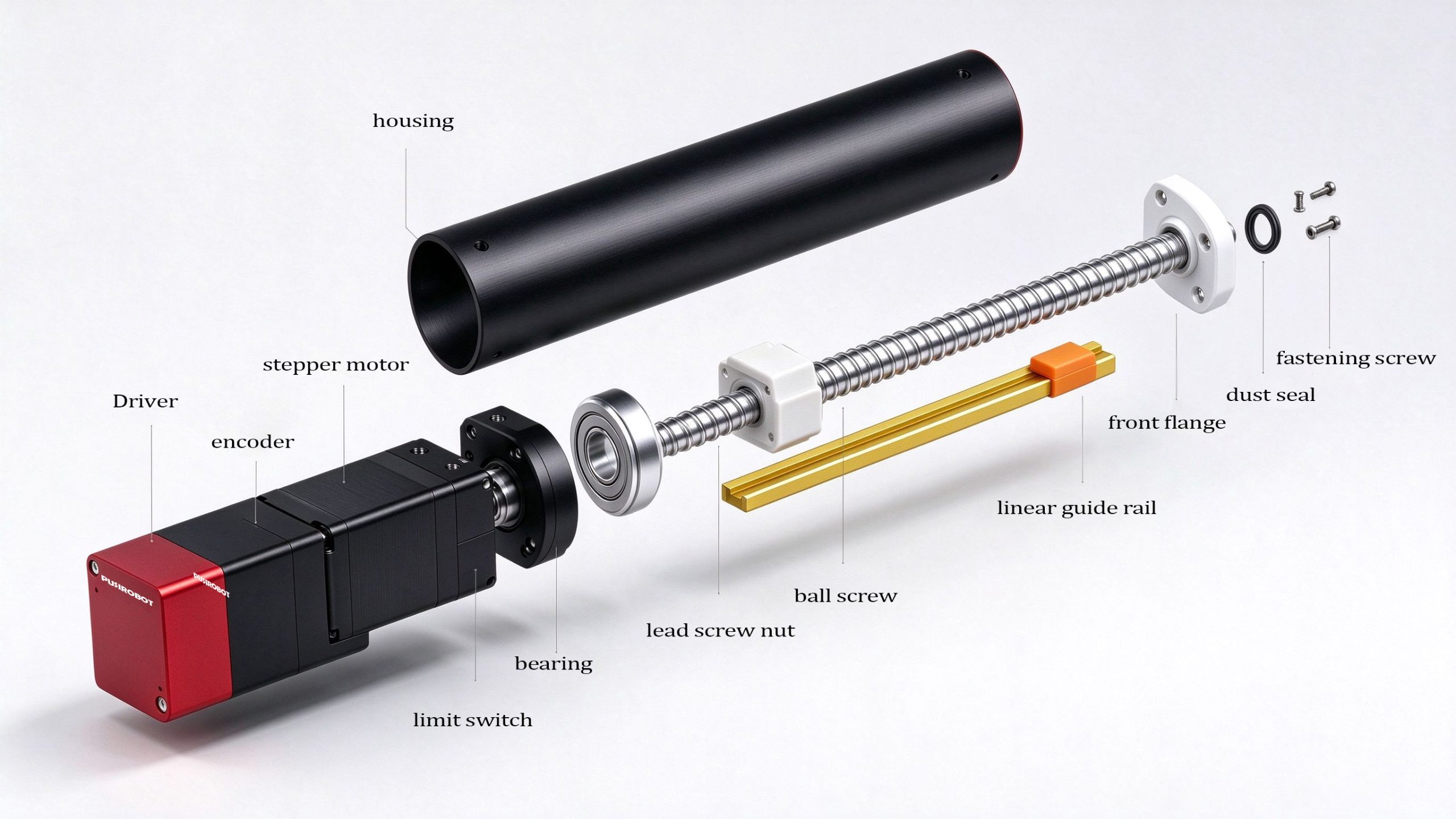 Nema11 Integrated Stepper Linear Actuator