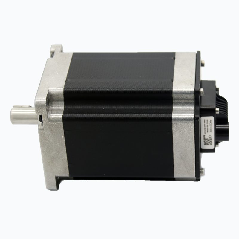 Open loop integrated stepper motor with modbus