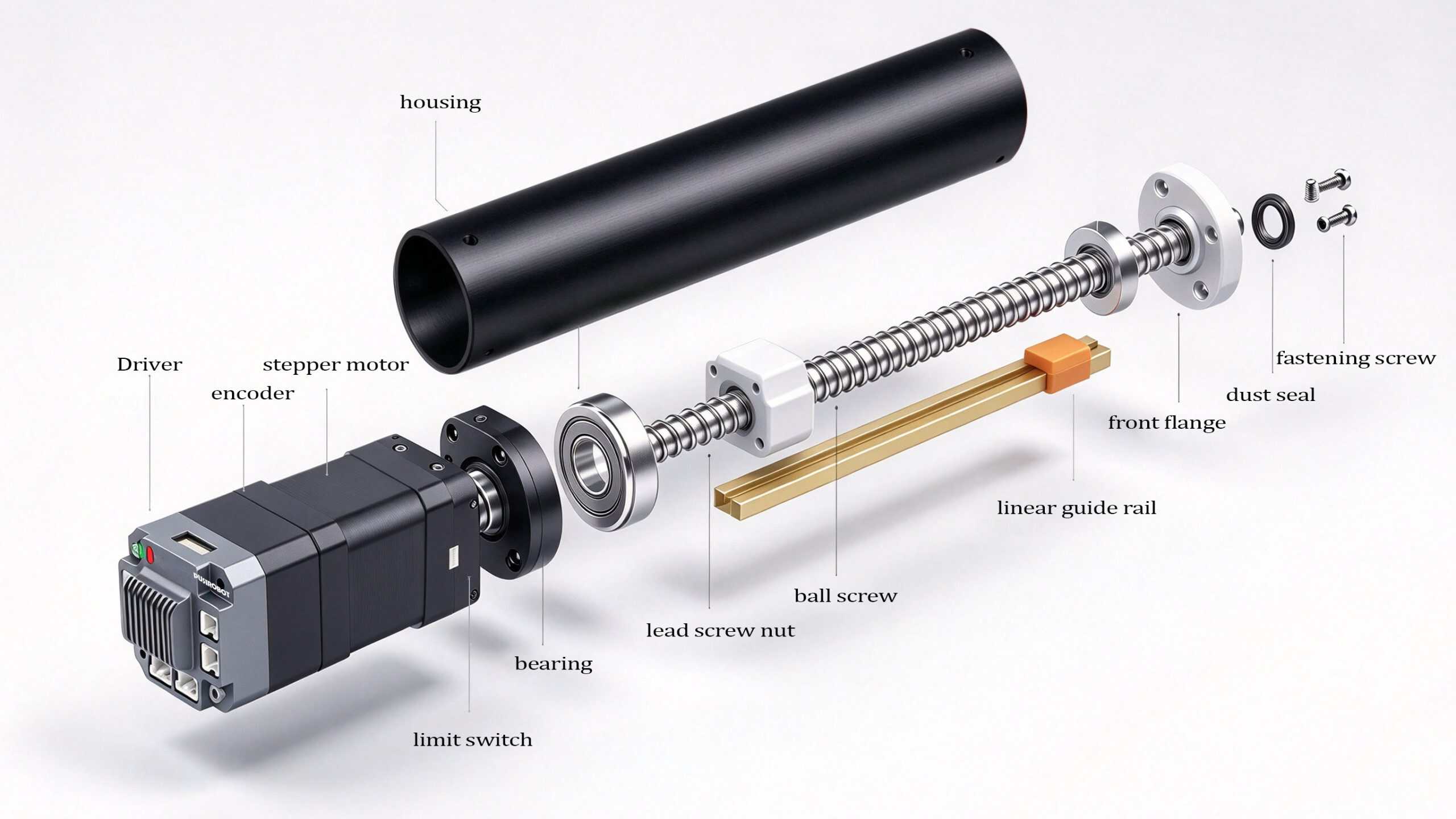 Nema17 Integrated Stepper Linear Actuator